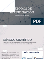 Metodo Cientifico y Metodos de Investigacion