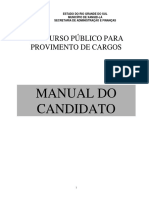 Manual Do Candidato