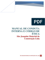 REGULAMENTO INTERNO - São Joaquim Material de Construção Ltda