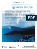 Comprehension - Hunting Under Ice