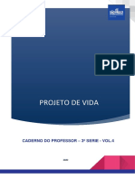 Projeto de Vida Caderno Do Professor 3 Série Vol.4