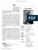 Émile Durkheim - Wikipedia, La Enciclopedia Libre