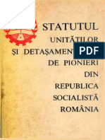 1967 Statut Pionieri