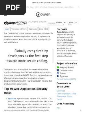 OWASP Top Ten Web Application Security Risks _ OWASP