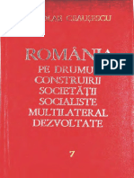 1973 - Romania Pe Drumul Construirii - Vol. 7
