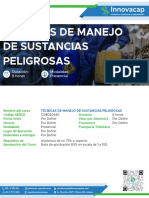 TECNICAS DE MANEJO DE SUSTANCIAS PELIGROSAS (Presencial)