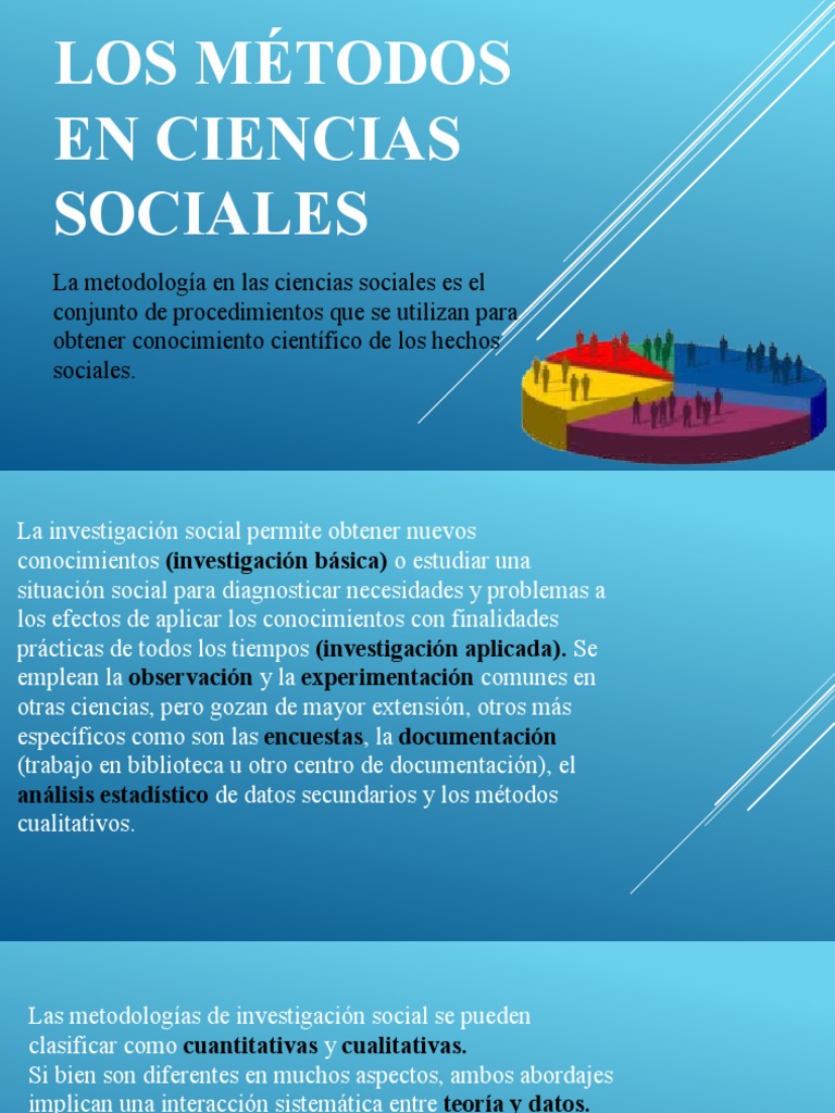 Métodos de Investigación en Ciencias Sociales | PDF | Investigación ...