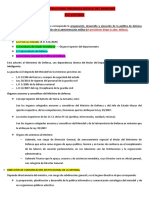 TEMA 4 R.D 3722020 Estructura Orgánica Básica Del MINISDEF
