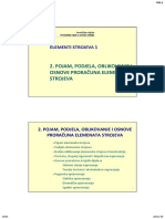 P02 - 2s Pojam, Podjela, Oblikovanje, Proracun, Opterecenja ES