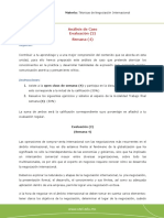 Técnicas de Negociación Internacional - Evaluación 2 - P