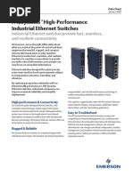 Industrial Ethernet Switches Datasheet