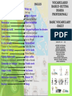 Pamphlet - Daily Professional Routine