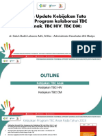 Paparan Update Kebijakan Tata Laksana Program Kolaborasi TBC (TBC Anak, TBC HIV, TBC DM)