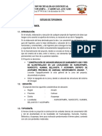 1.0 Informe Topografico