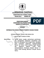 Peraturan Daerah Nomor 35 Tahun 2011