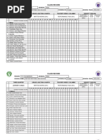 Class Record (Grading Sheet)