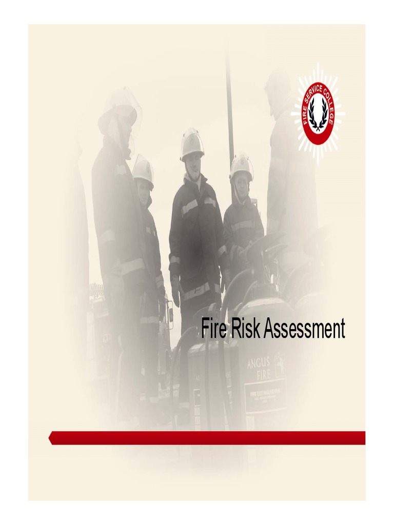 Fire Risk Assessment Training Guide | PDF | Fires | Fire Safety