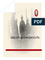 20 - Safety of People in Fire PPT For Learner