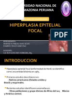 Hiperplasia Epiteleal Focal