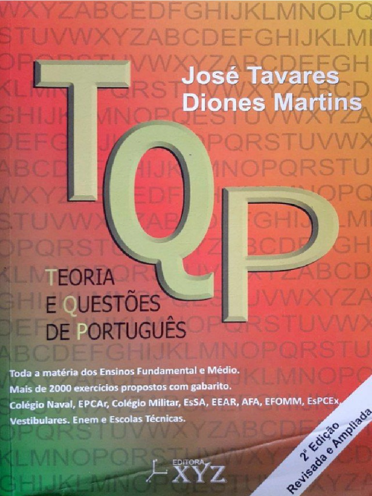 TQP: Teoria e Questões de Português | PDF | Artes Linguísticas e Disciplina