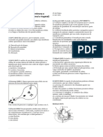 Exercícios Sobre Membrana e Transportes - ENEM-1