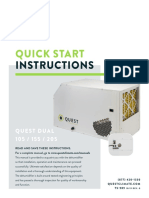 Quest 105 155 205 Dual Quick Start Guide