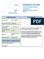 Calendario Preinscripcion y Matricula Doctorado 23-24