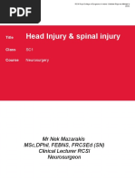 Head - Spinal - Injury SC1