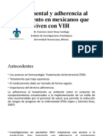 Salud Mental y Adherencia Al Tratamiento en Mexicanos SIP