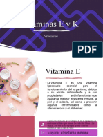 Vitaminas E y K