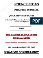 f4 Home-Sci Simplified Notes SP