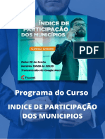 Indice de Participação Dos Municipios