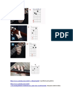 Acordes en Guitarra