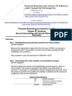 Financial Reporting and Analysis 7th Edition by Gibson ISBN Solution Manual