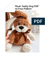 How to Crochet Mr. Bean's Teddy Amigurumi: A Detailed Free Pattern for  Creating This Beloved Children's Toy, PDF, Crochet