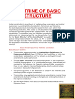 Basic Structure Doctrine of The Indian Constitution