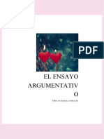 Ensayo Argumentativo