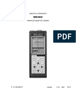 Medidor de Espessura Por Ultrassom Modelo MINIMAX - Marca DAKOTA ULTRASONICS V212man-Converted - En.pt