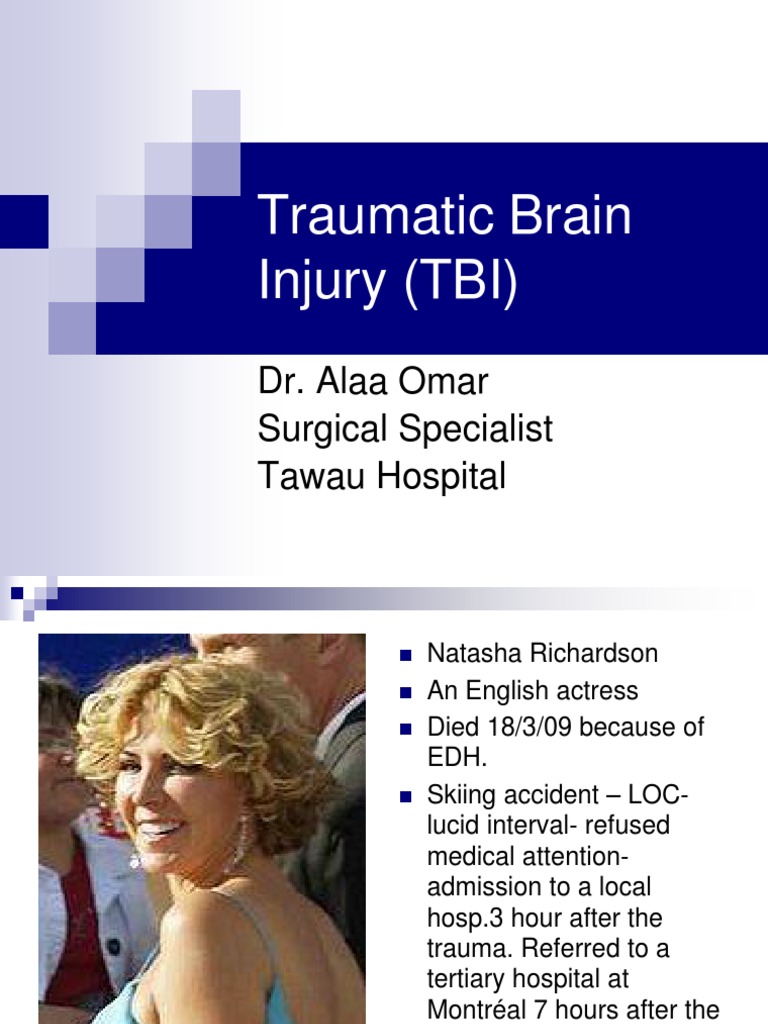 Traumatic Brain Injury (TBI) | PDF | Traumatic Brain Injury | Major Trauma