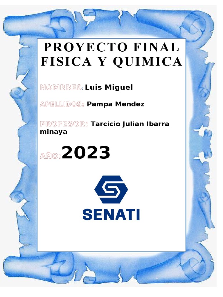 Sciu Sciu-179 Trabajo+Final++Fisica+y+Quimicaa | PDF | Fuerza | Fricción