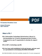 ITIL Foundation Presentation