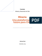 Obl. 1 Minería Una Plataforma de Futuro Para Chile