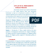 El Contrato Ley en El Ordenamiento Juridico Peruano