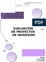 Evaluación de Proyectos Finish