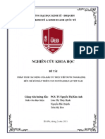 Phân Tích Tác Động Của Đầu Tư Trực Tiếp Nước Ngoài Fdi Đến Chỉ Số Phát Triển Con Người Hdi Tại Việt Nam