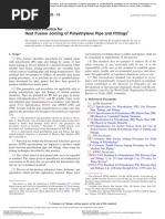 PIPA POP003: PE Pipe Fusion Guidelines | PDF