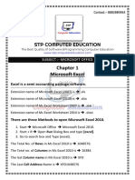 Chapter - 1 Advance Ms Excel