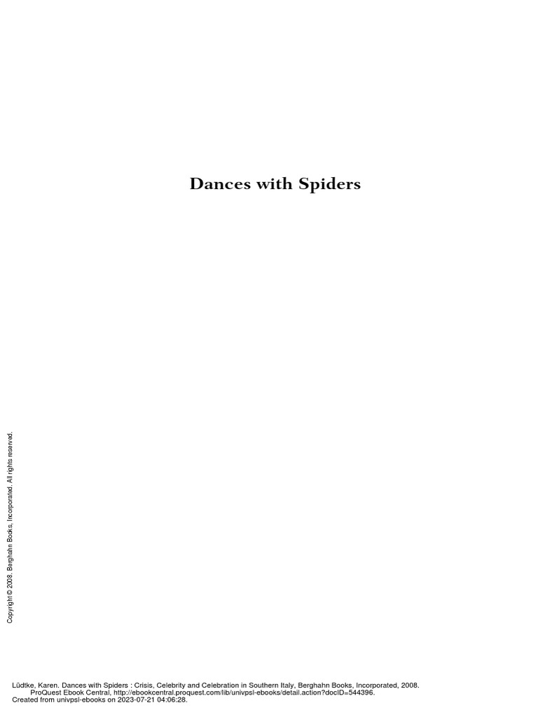 Dances With Spiders Crisis Celebrity and Celebration
