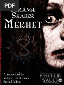 VTR 2e - Strange Shades Mekhet