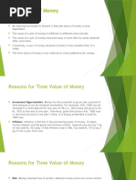 Time Value of Money